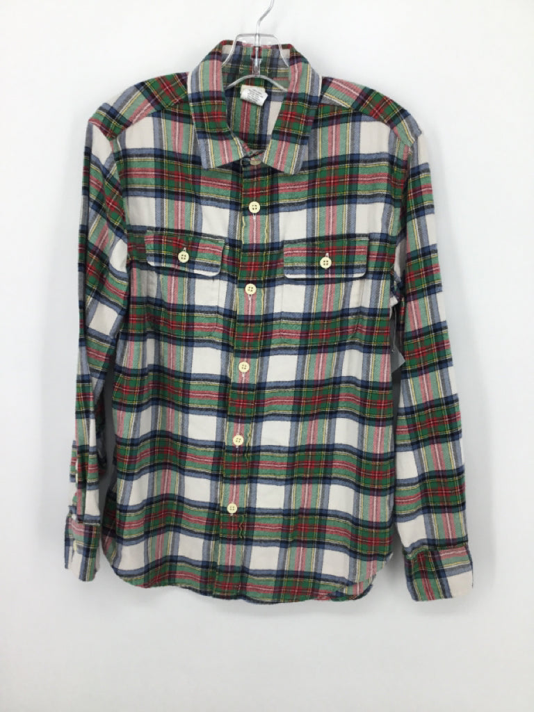 Crewcuts Child Size 12 Multi-Color Plaid Shirt - boys