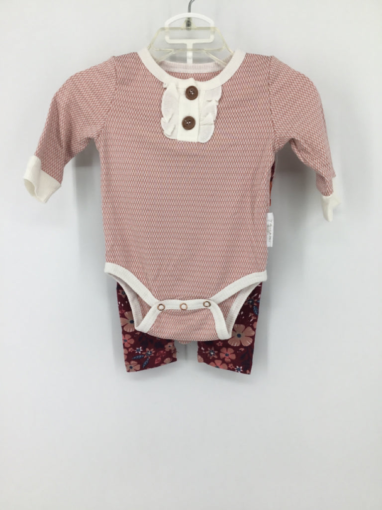 Tahari Child Size 0-3 Months Pink Outfit - girls