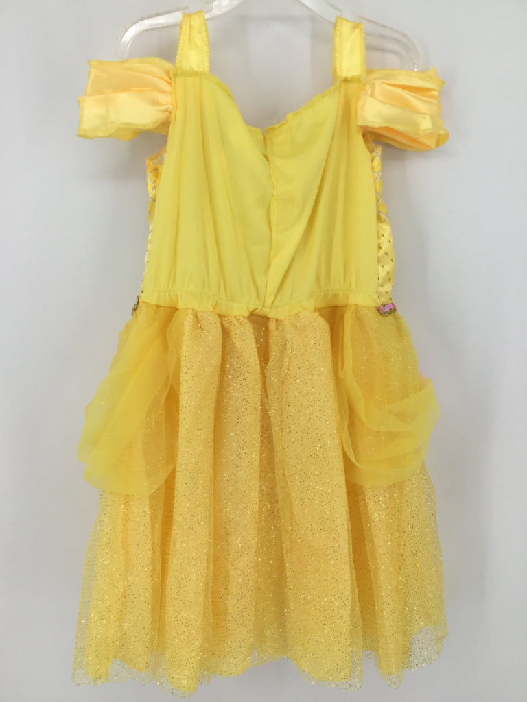 Disney Child Size 6 Yellow Belle Dress-Up