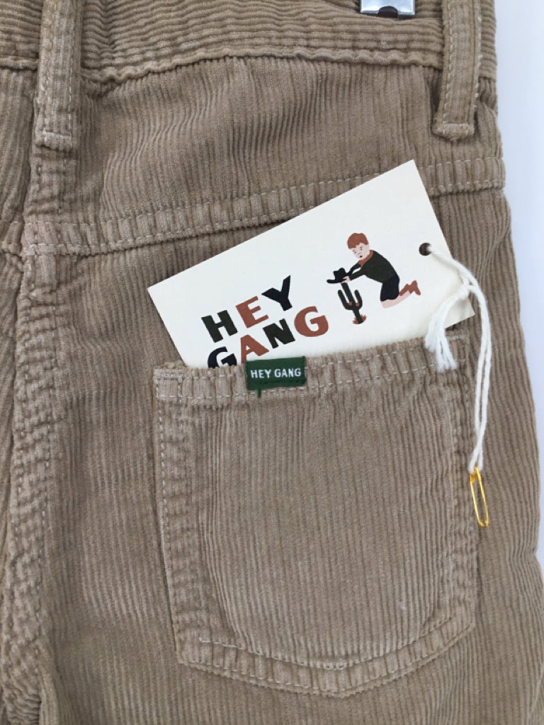 Hey Gang Child Size 6 Tan Solid Pants - boys