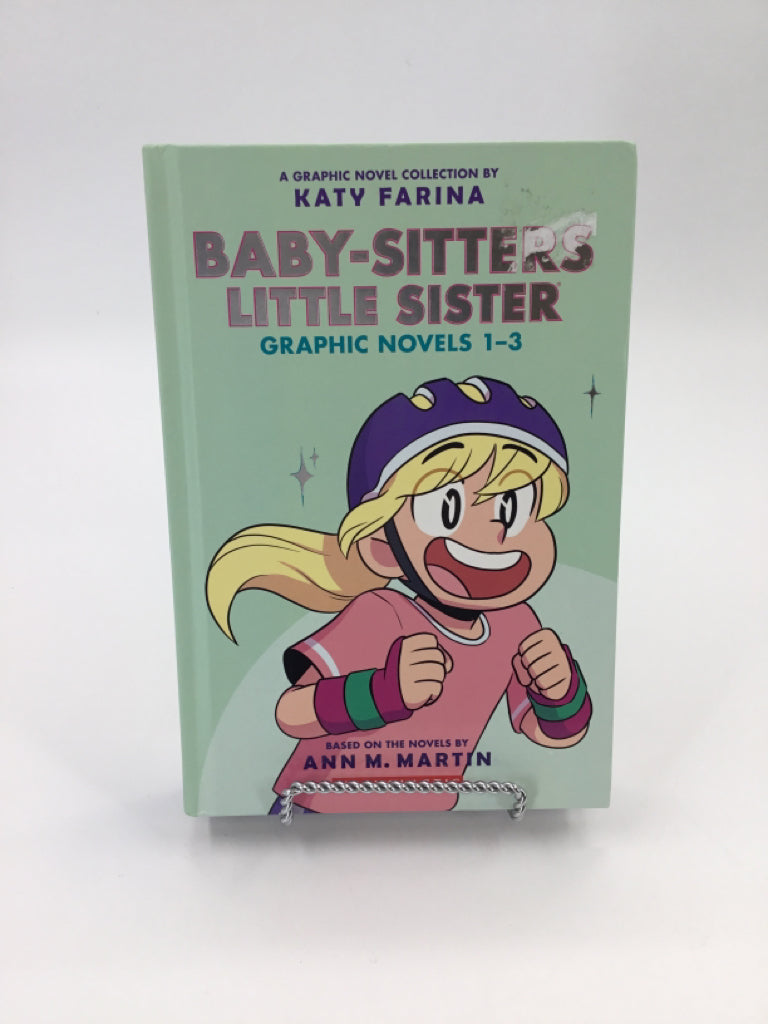 Scholastic Baby-Sitters Little Sister Graphic Novels 1-3 Hardcover Book