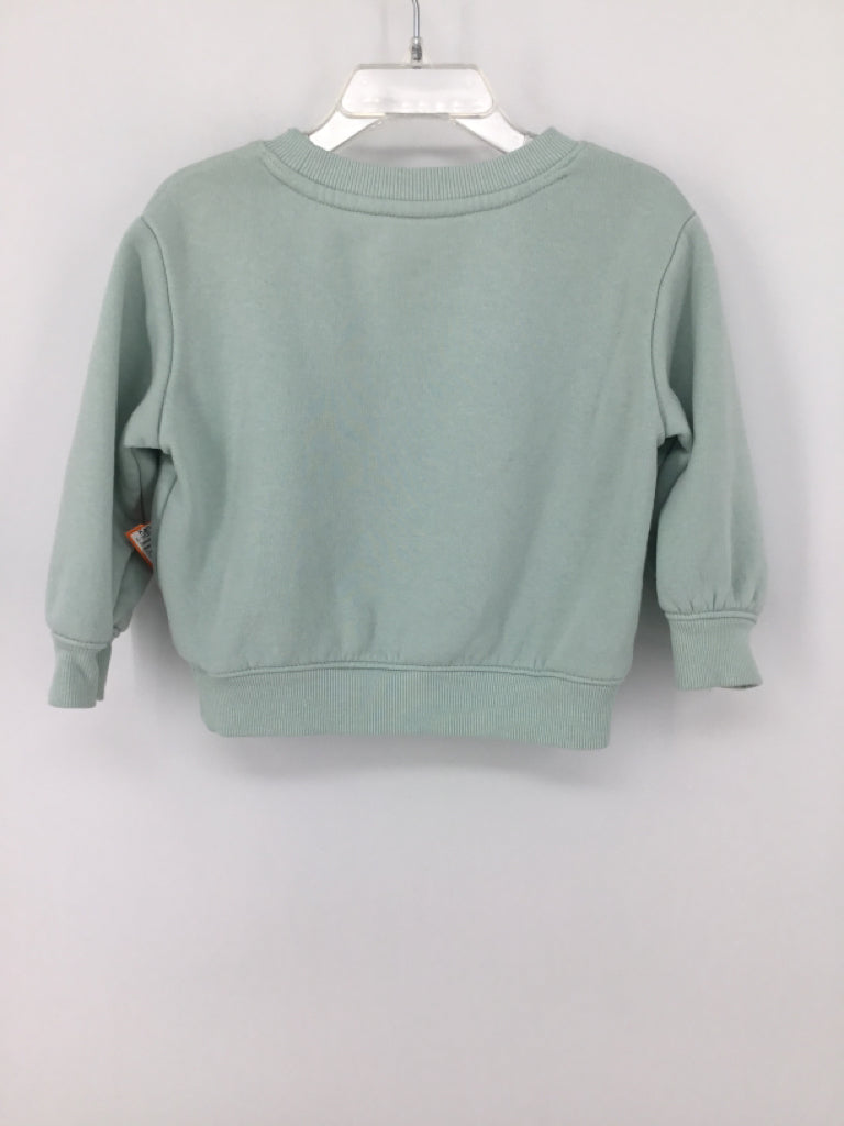 jumping beans Child Size 18 Months Green Sweatshirt - girls