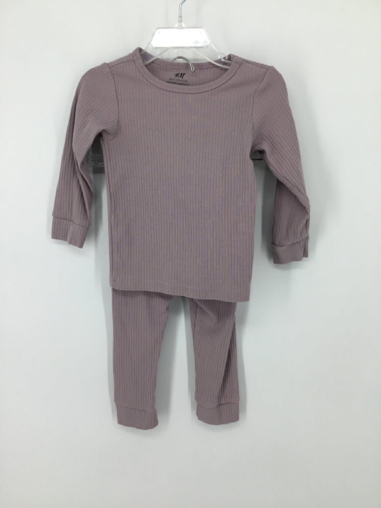 H & M Child Size 2 Purple Outfit - girls