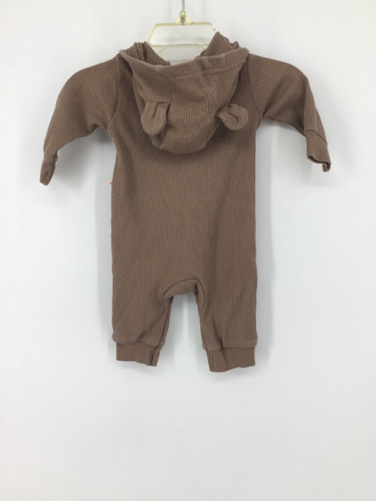 Carter's Child Size Newborn Tan Solid Outfit - boys