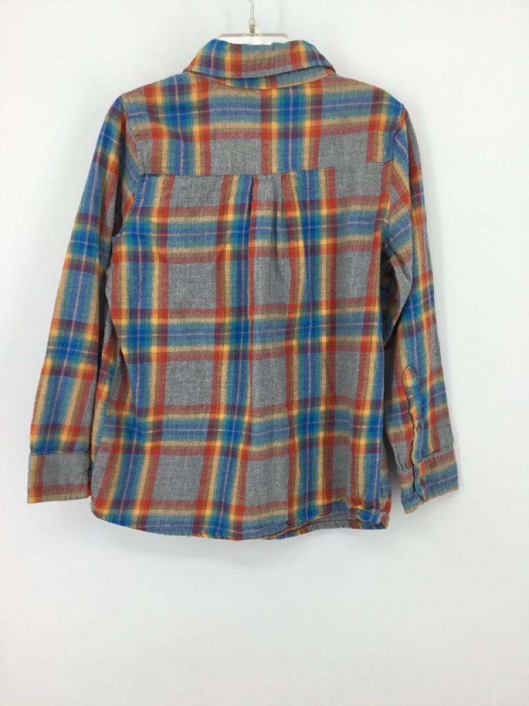 Andy & Evan Child Size 6 Multi-Color Plaid Shirt - boys