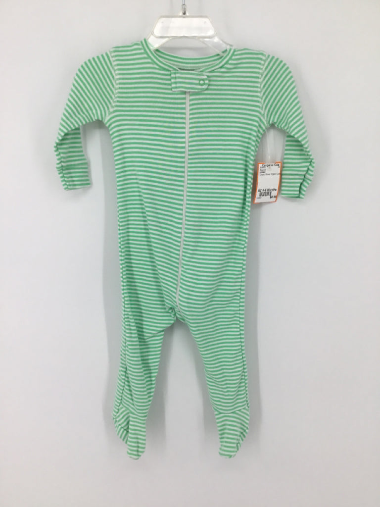 primary Child Size 6-9 Months Green Sleepers