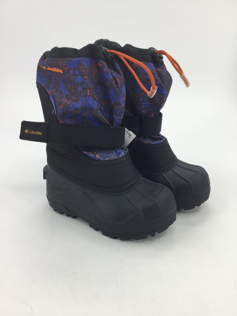 Columbia Child Size 10 Blue Rain/Snow Boots