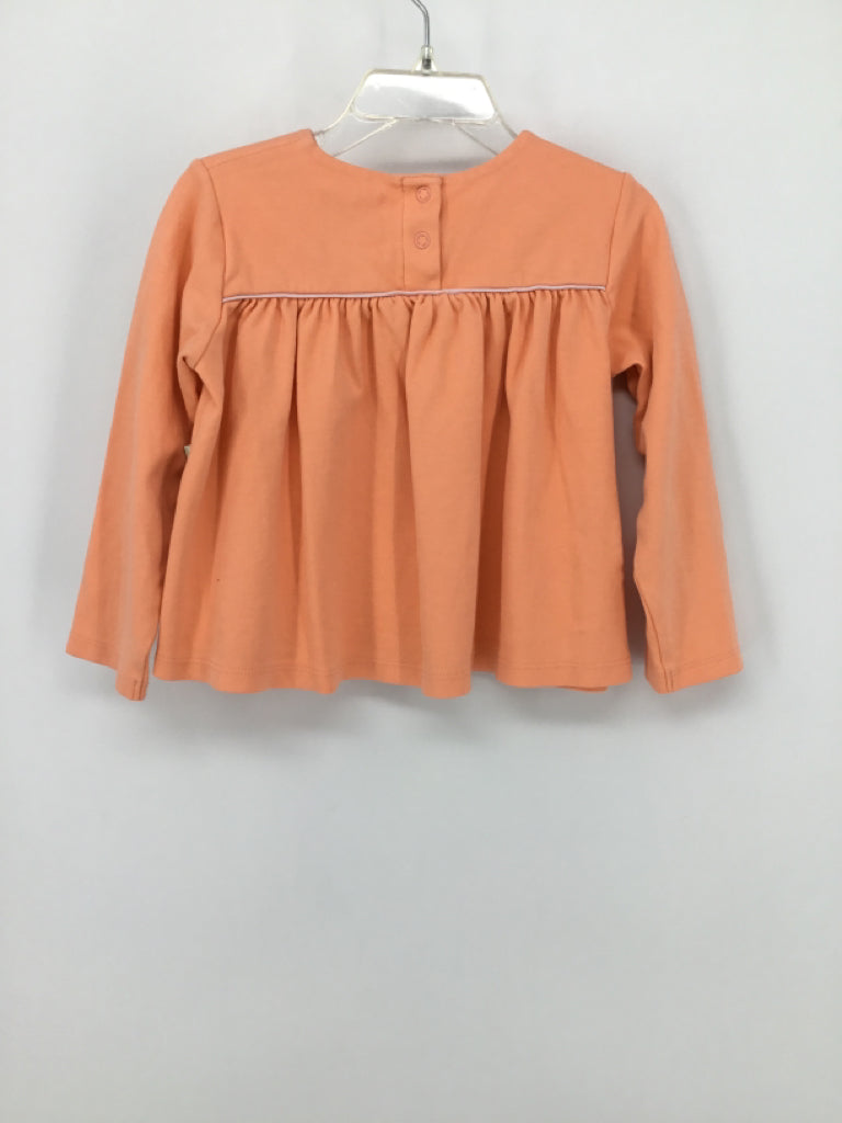 The Beaufort Bonnet Co Child Size 4 Peach Shirt - girls