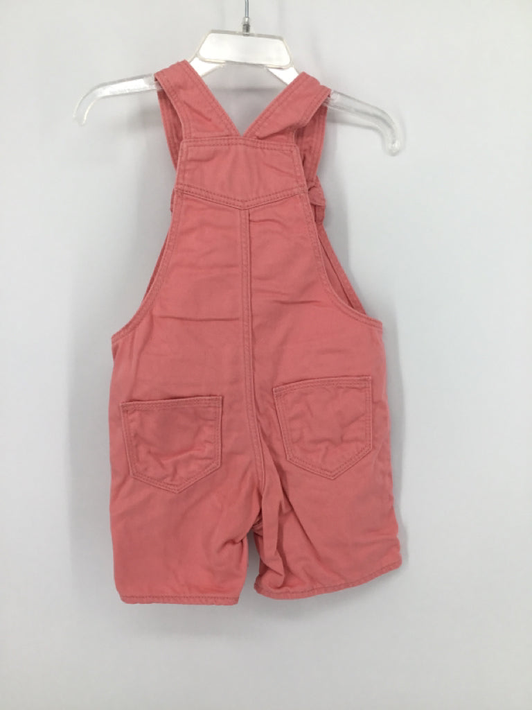 Gap Denim Child Size 18-24 Months Pink Overalls - girls