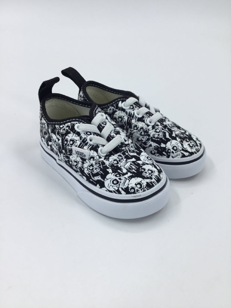 Vans Child Size 4.5 Toddler Black Sneakers