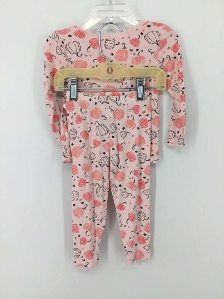 Tres Beau et Belle Child Size 24 Months Pink Halloween Pajamas