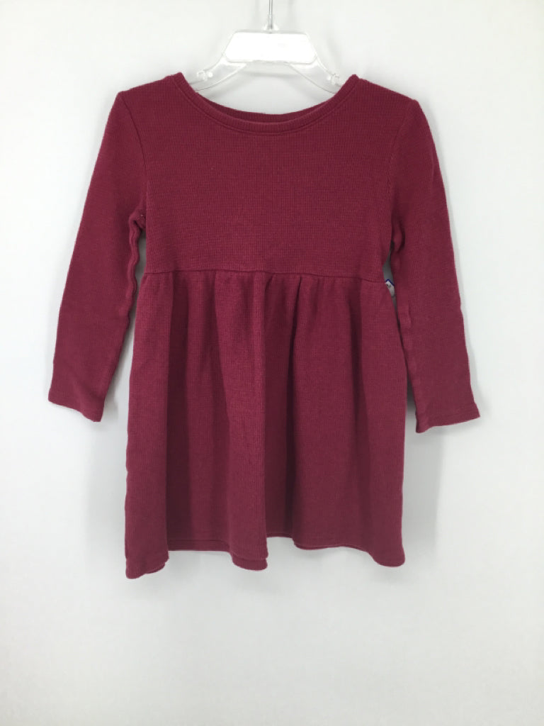 Old Navy Child Size 3 Burgundy Dress - girls