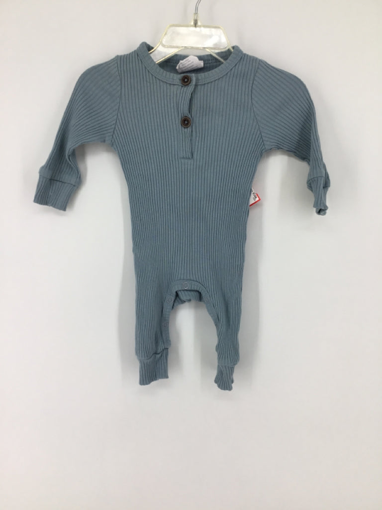 Triple the Joy Child Size 0-3 Months Blue Solid Outfit - boys