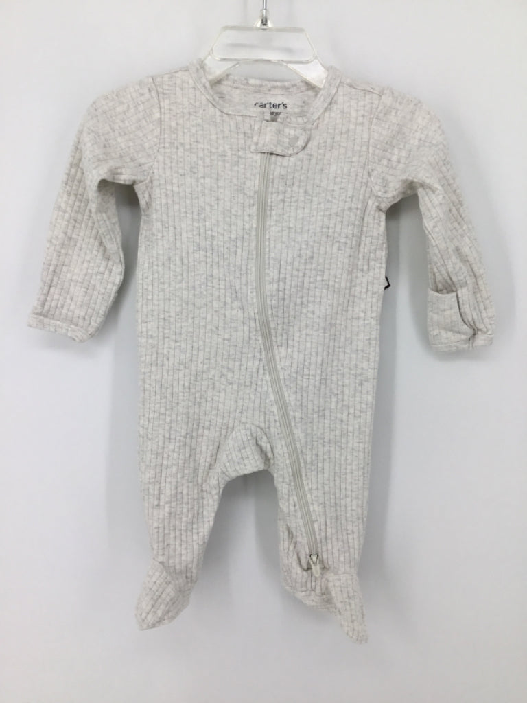 Just One You Made by Carters Child Size 3 Months Gray Sleepers