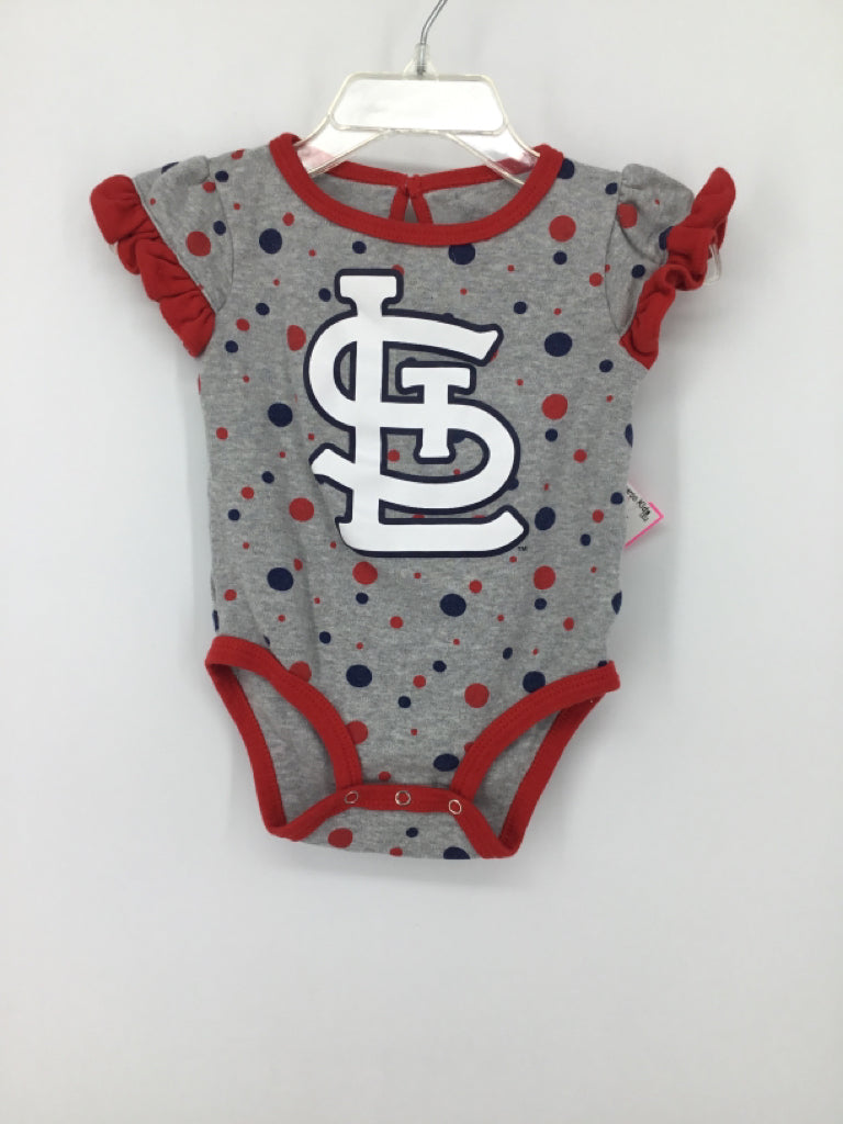 Genuine Merchandise Child Size 3-6 Months Gray Onesie