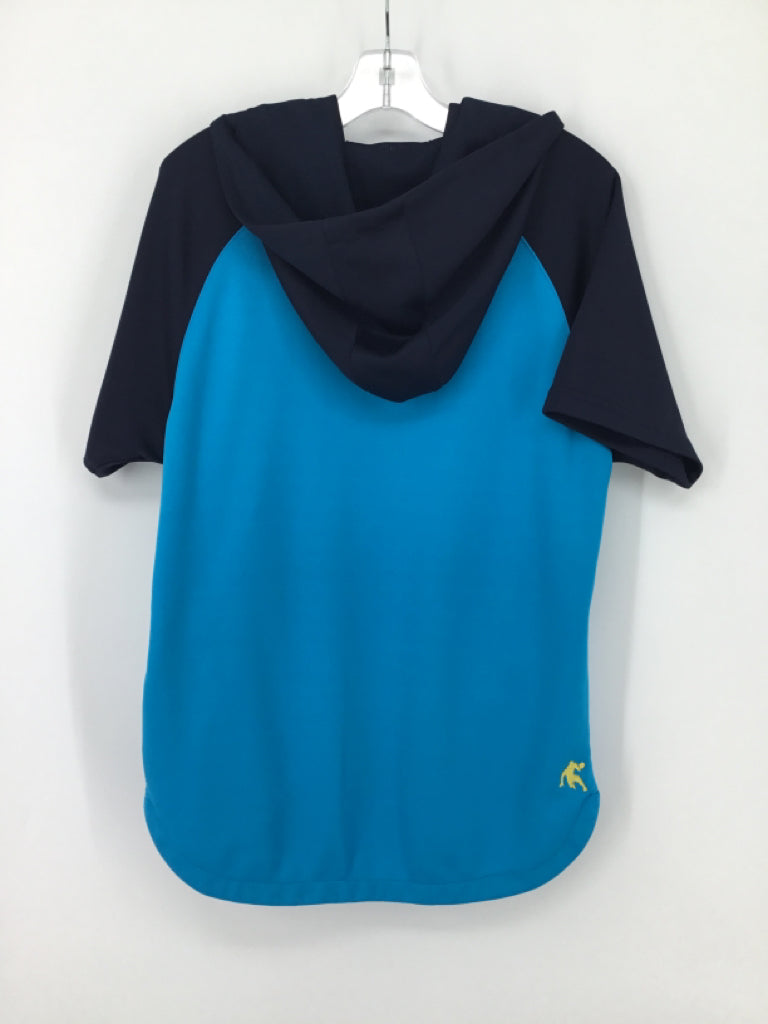 AND1 Child Size 10 Blue Solid Shirt - boys