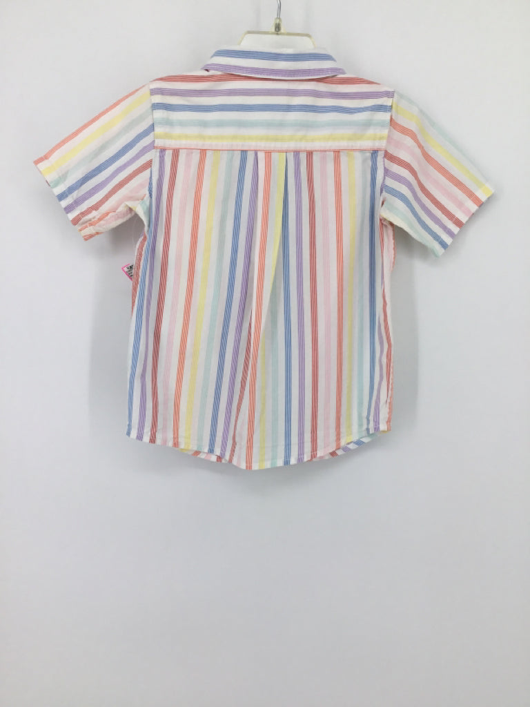 Hanna Andersson Child Size 3 Multi-Color Stripe Shirt - boys