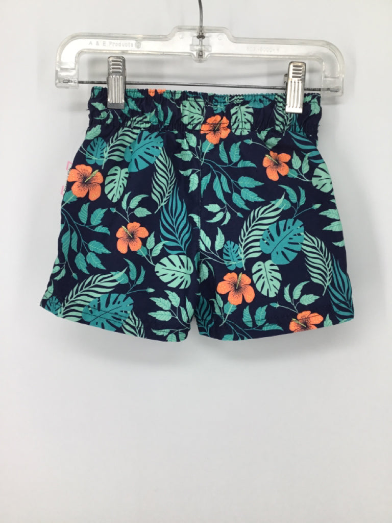 Cat & Jack Child Size 18 Months Navy Print Swimwear - boys