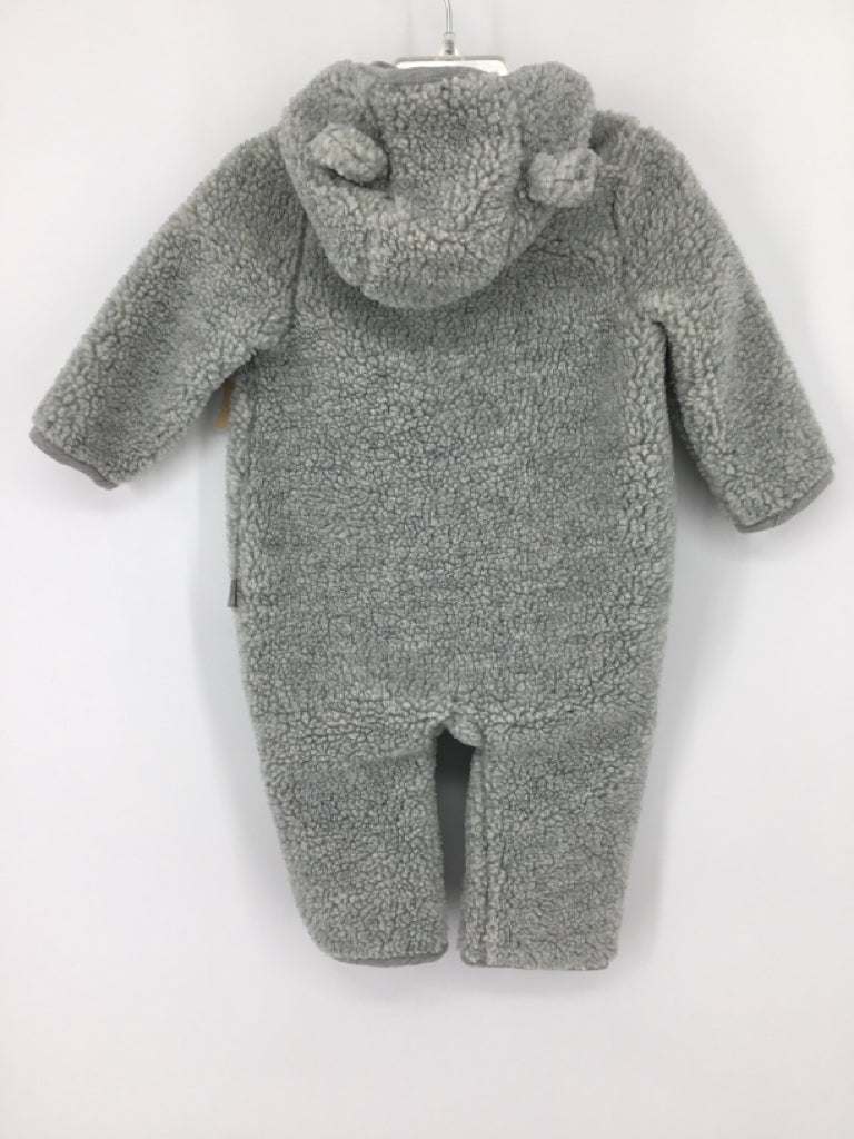Baby Gap Child Size 6-12 Months Gray Solid Outerwear - boys