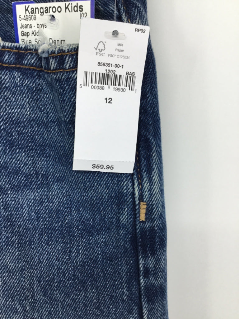 Gap Kids Child Size 12 Blue Solid Jeans - boys