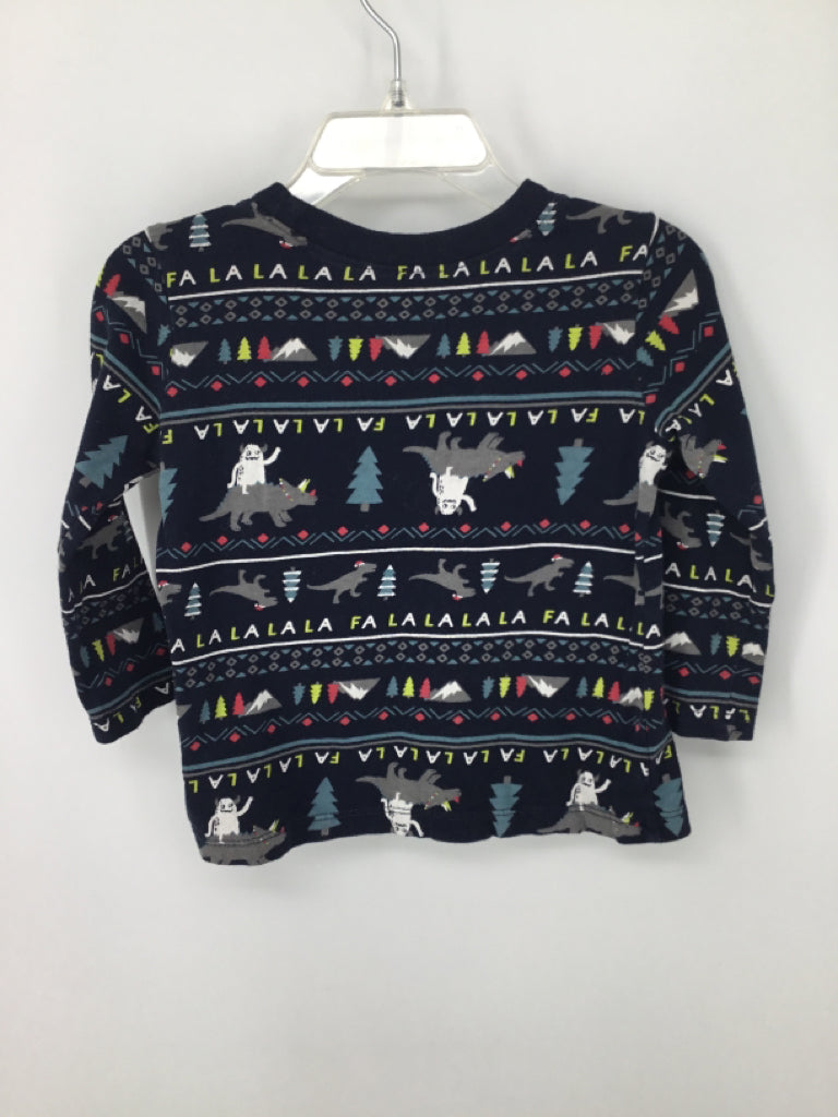 Old Navy Child Size 18-24 Months Navy Christmas T-Shirt