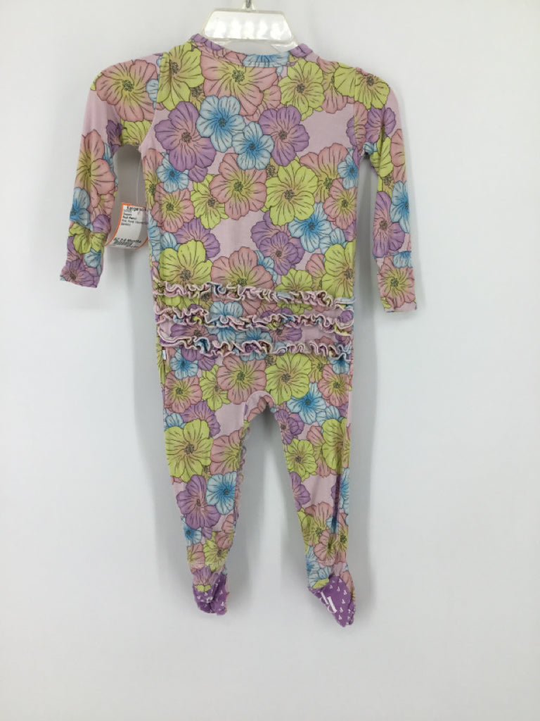 Posh Peanut Child Size 3-6 Months Pink Sleepers