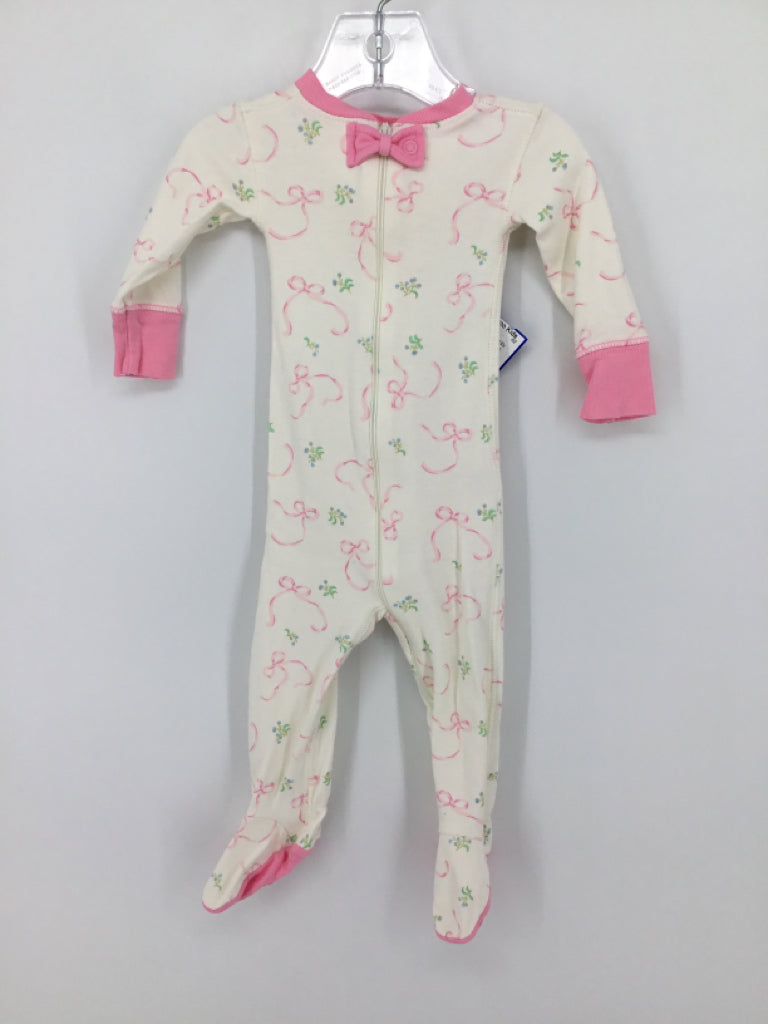 The Beaufort Bonnet Co Child Size 0-3 Months Pink Sleepers