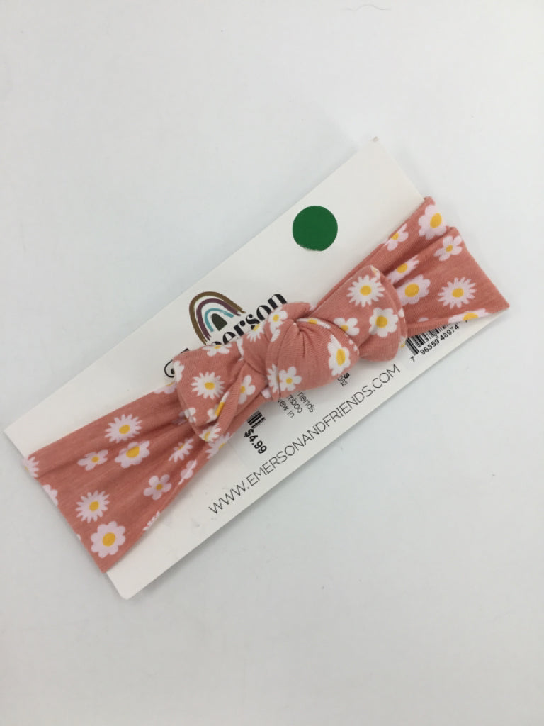 Emerson and Friends Pink Floral Bamboo Headband