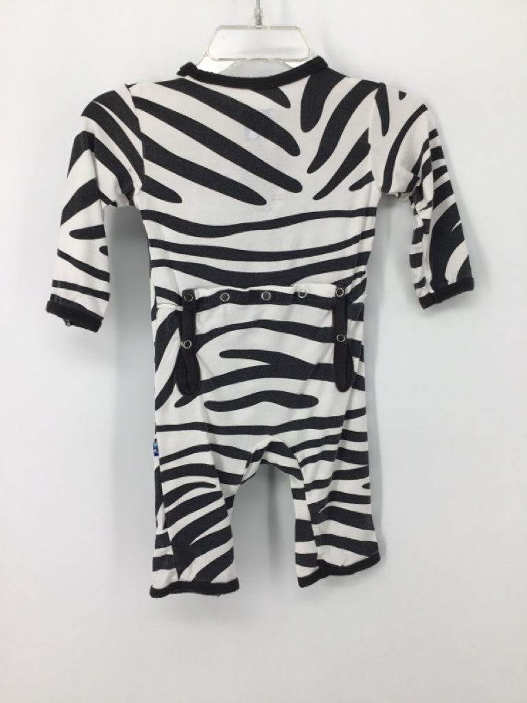 Kickee Pants Child Size Newborn Black Pajamas - girls