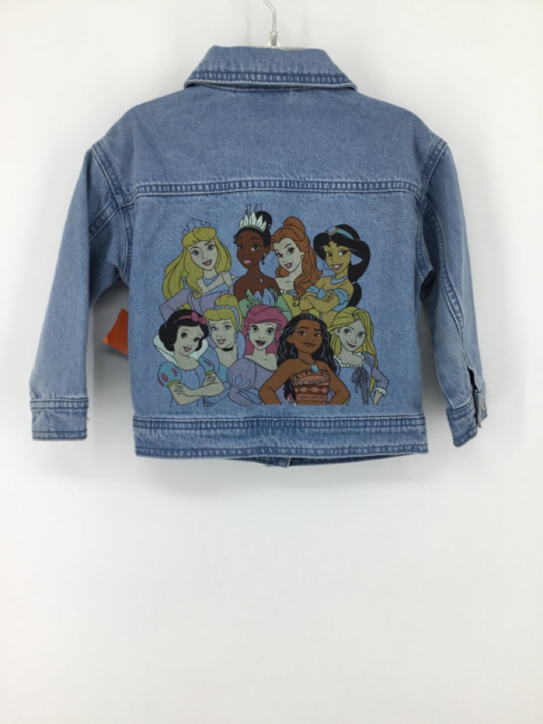 Disney Child Size 2 Blue Jacket - girls