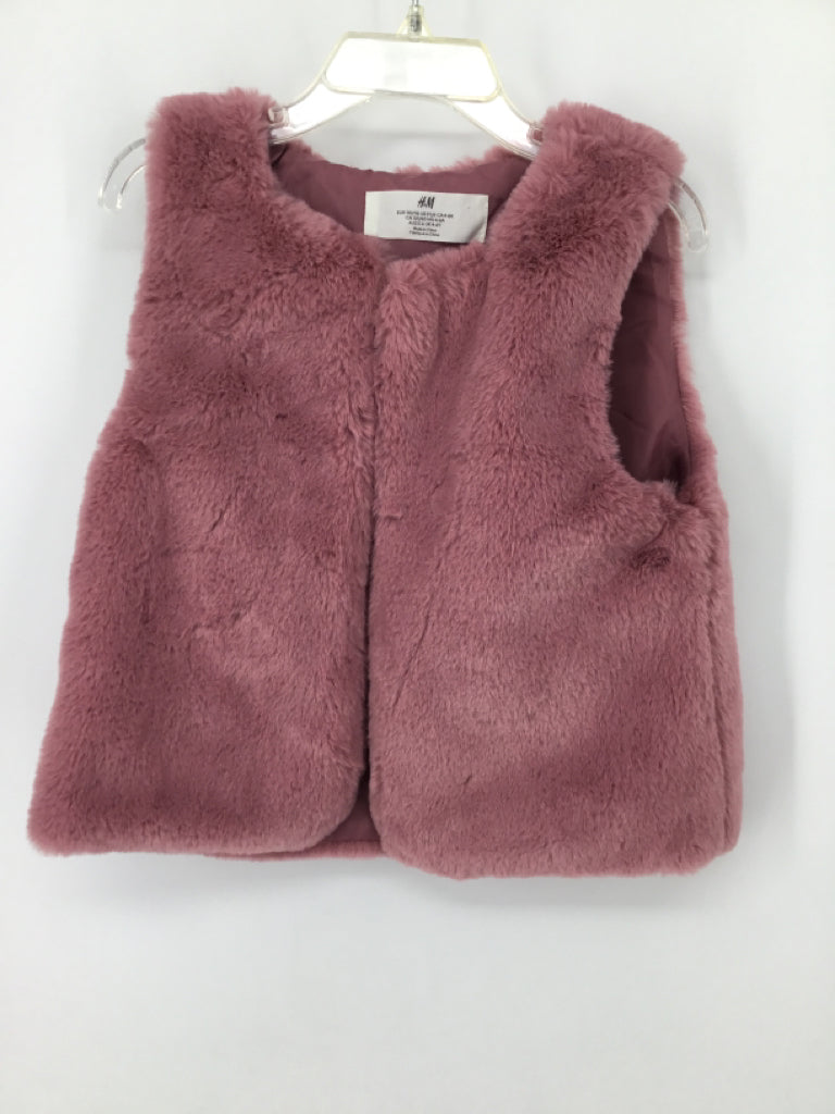 H & M Child Size 5 Pink Vest - girls