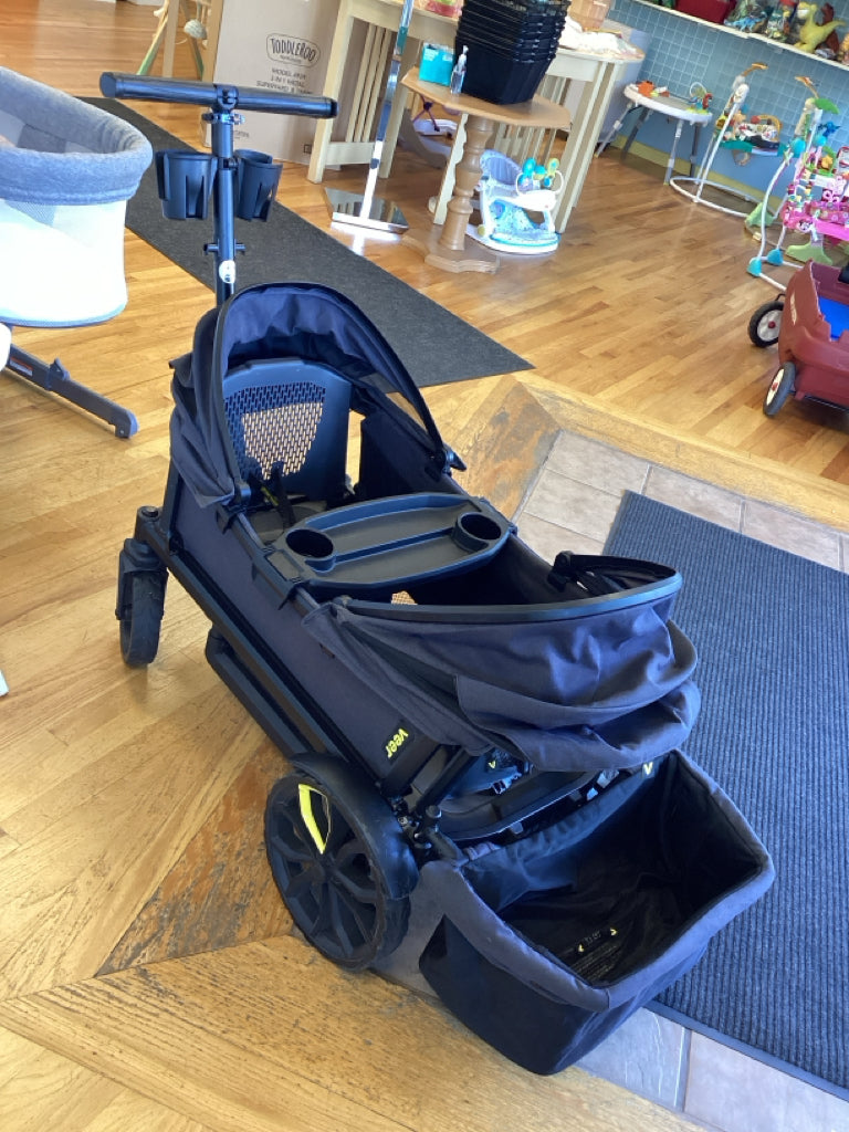 Veer All-Terrain Cruiser Stroller Wagon - 2020 Comes with 2 Retractable Canopies