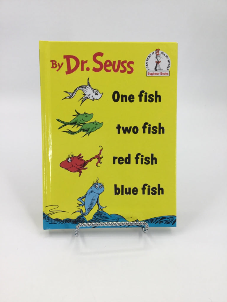 Dr Seuss One Fish, Two Fish, Red Fish, Blue Fish hardcover Book