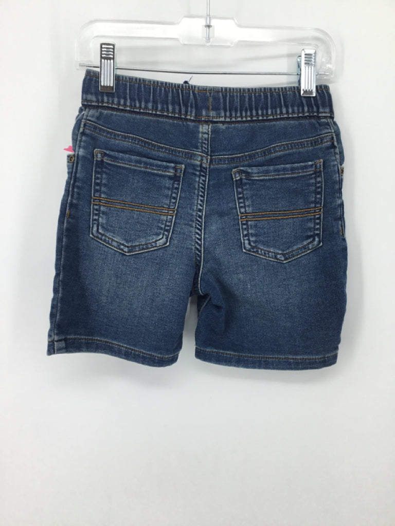 Carter's Child Size 5 Blue Solid Shorts - boys