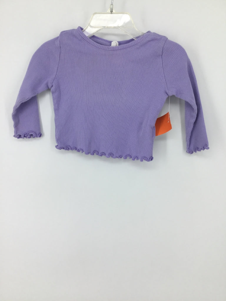 Baby Gap Child Size 6-12 Months Purple Shirt - girls
