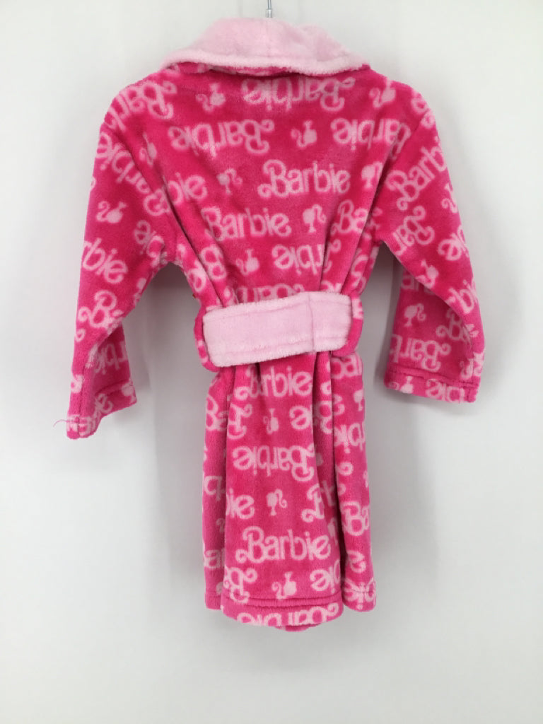 Barbie Child Size 2 Pink Robe