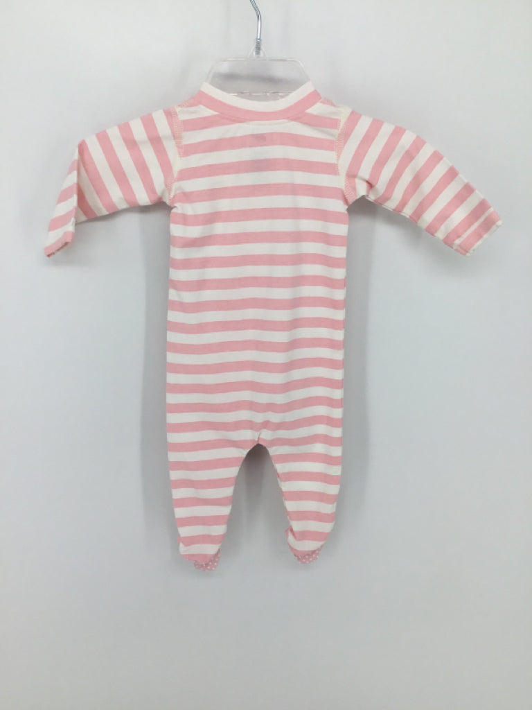 Monica + Andy Child Size Preemie Pink Sleepers