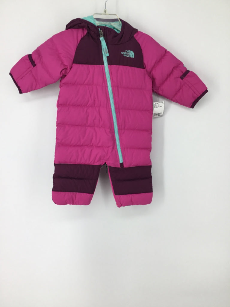 The North Face Child Size 0-3 Months Pink Solid Outerwear - boys