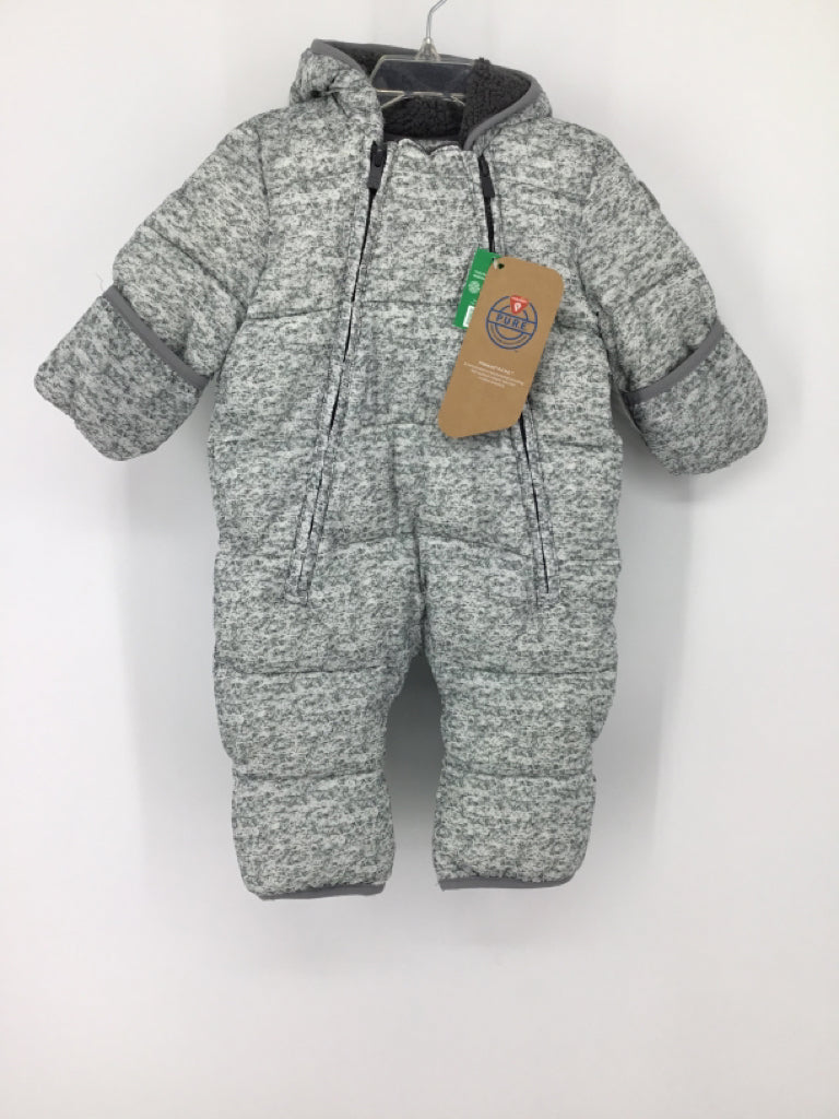 Baby Gap Child Size 0-6 Months Gray Marbled Outerwear - boys