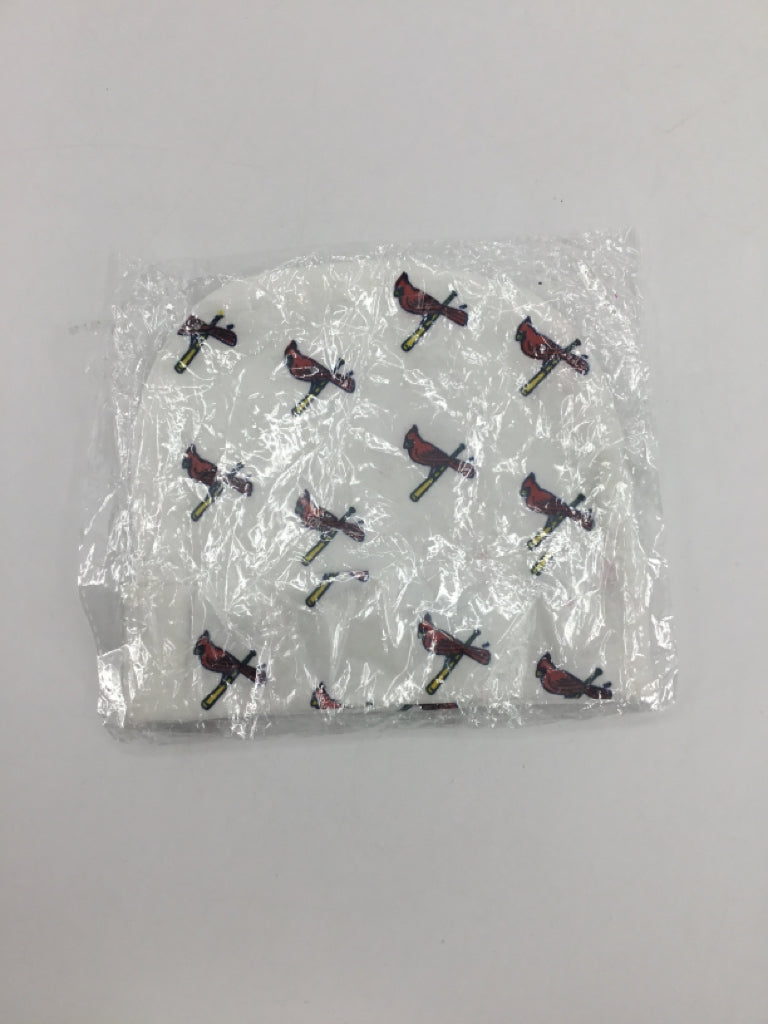 Cardinals Child Size Newborn White Cardinals Hats - boys