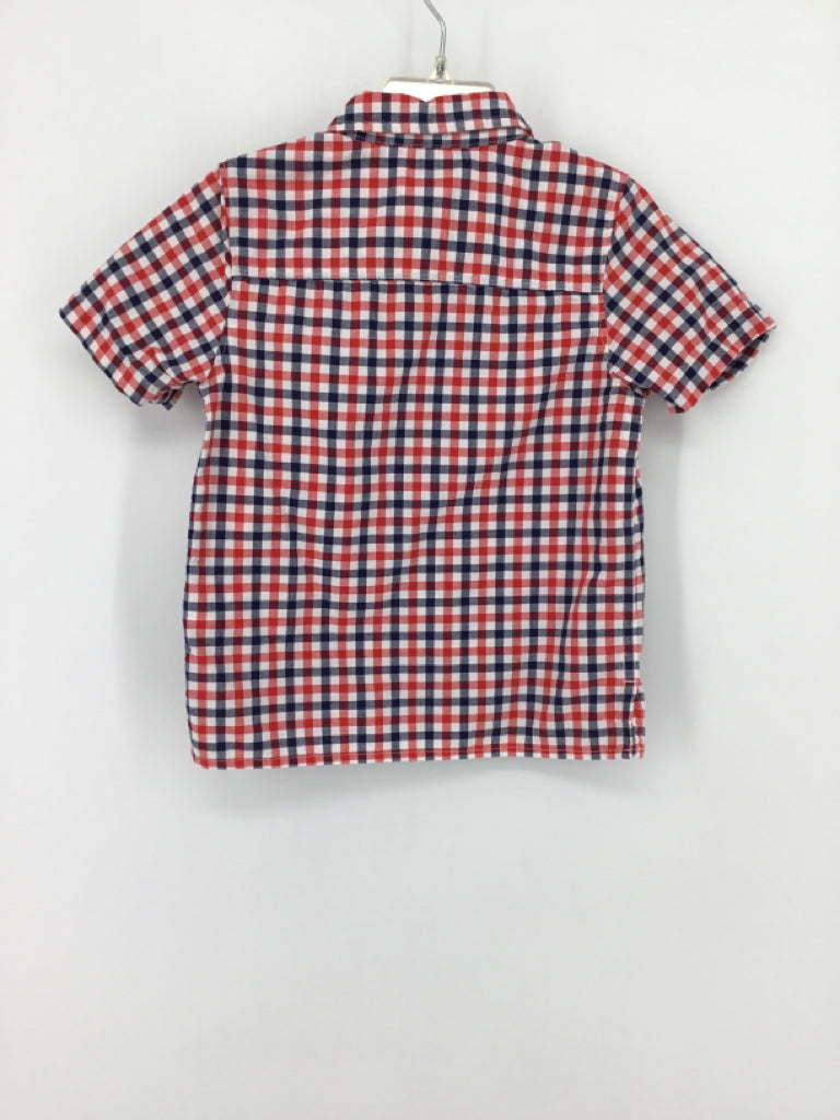 OshKosh B'gosh Child Size 3 Red Gingham Shirt - boys