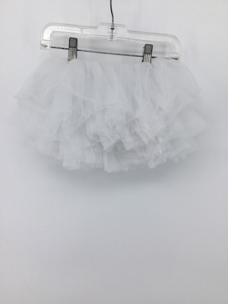 brandless Child Size One Size White TuTu - girls