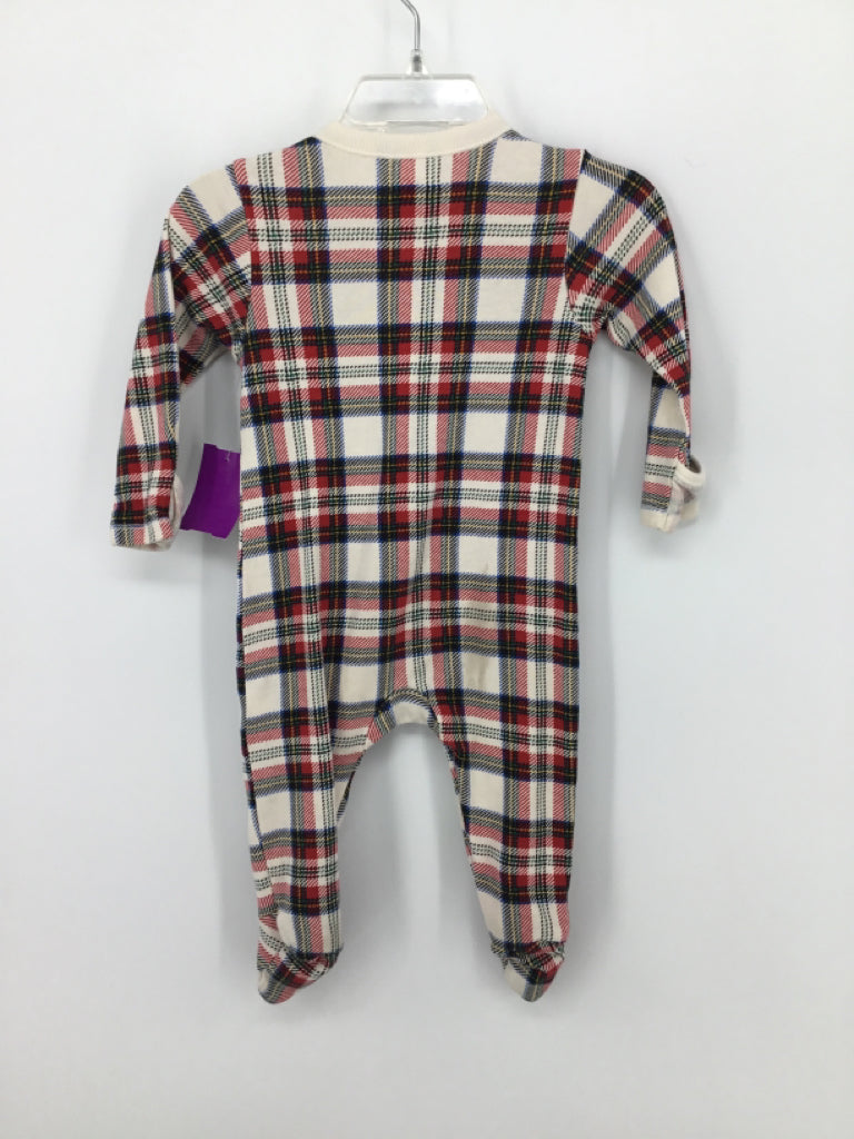Old Navy Child Size 6-9 Months Red Sleepers