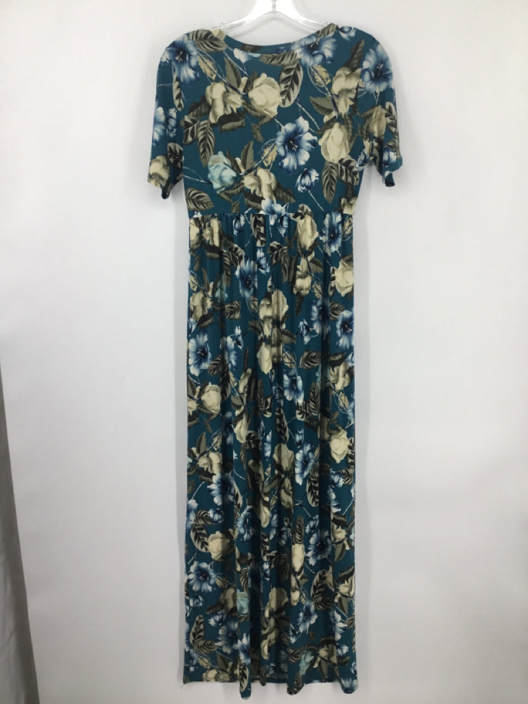 Pink Blush Size M Poly Blend Dress - Maternity