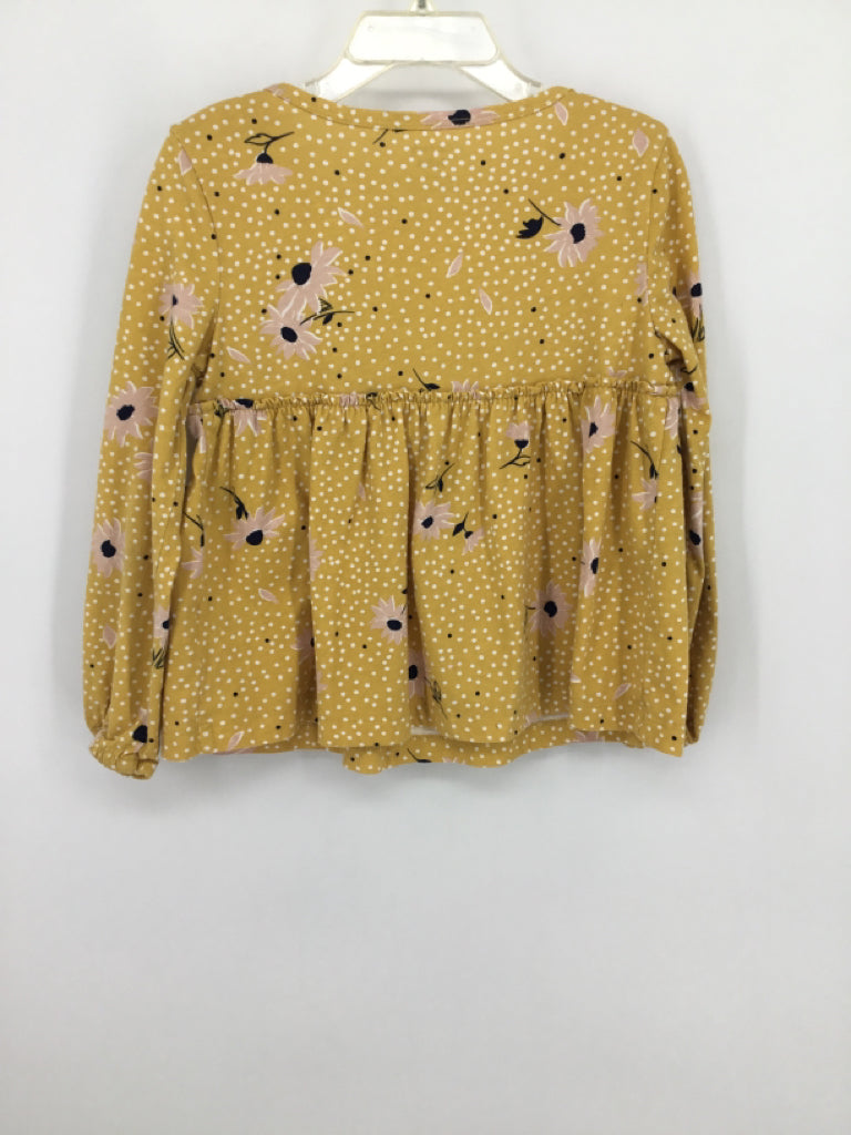 Carter's Child Size 5 Yellow Shirt - girls