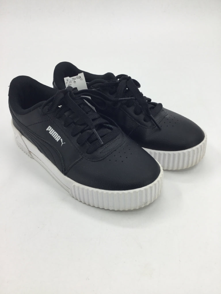 Puma Child Size 5.5 Youth Black Sneakers
