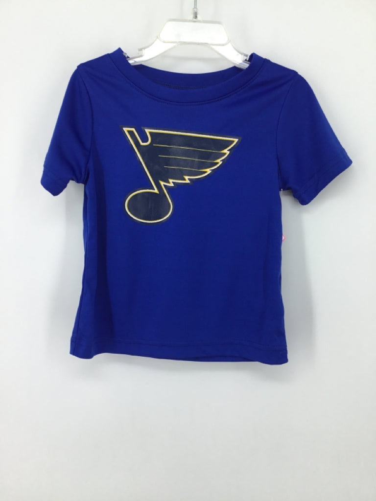 NHL Child Size 2 Blue Blues T-shirt - boys