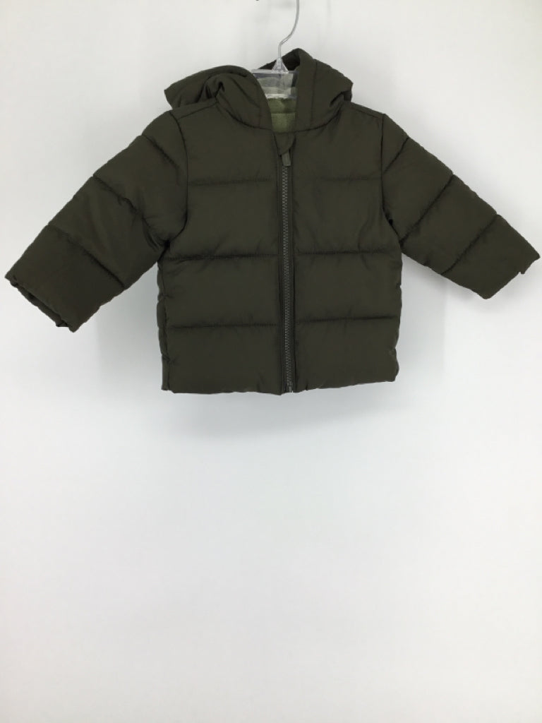 Old Navy Child Size 6-12 Months Green Solid Outerwear - boys