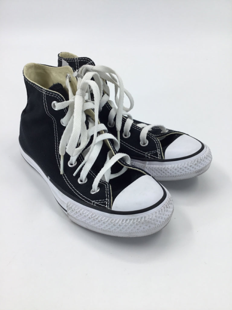 Converse Child Size 1.5 Youth Black Sneakers