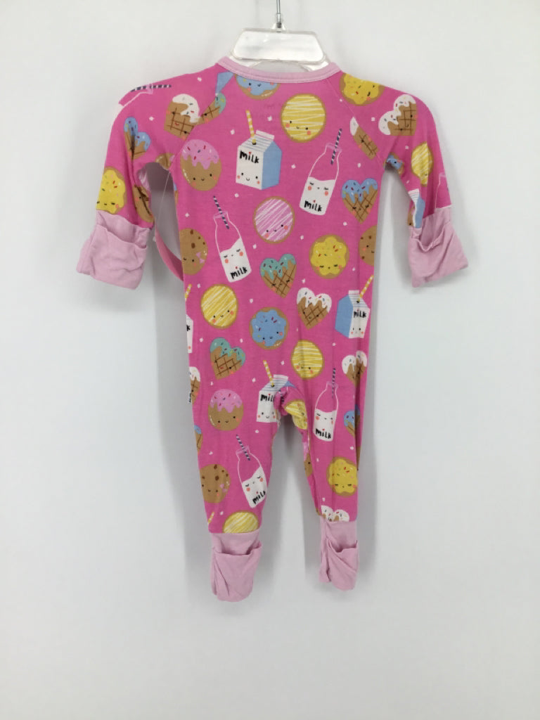 Little Sleepies Child Size Newborn Pink Pajamas - girls